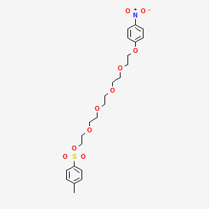 14-(4-Nitrophenoxy)-3,6,9,12-tetraoxatetradecyl 4-methylbenzenesulfonate