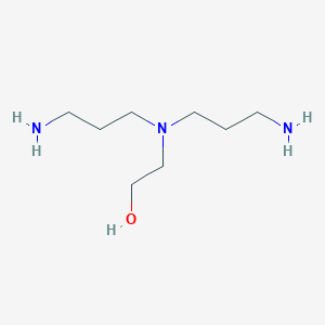 molecular formula C8H21N3O B3323761 2-[Bis(3-aminopropyl)amino]ethanol CAS No. 17002-55-0