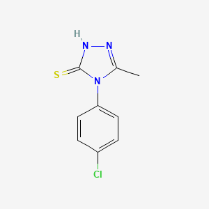4-(4-chlorophenyl)-5-methyl-4H-1,2,4-triazole-3-thiol