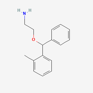 molecular formula C16H19NO B3323868 N,N-二脱甲基奥芬那林 CAS No. 17349-96-1