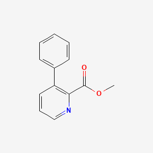molecular formula C13H11NO2 B3323885 3-苯基吡啶甲酸甲酯 CAS No. 174681-89-1