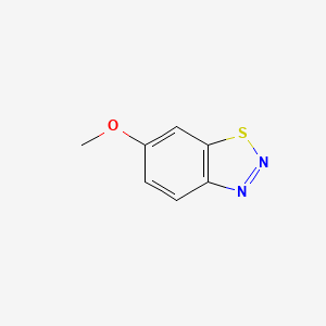 molecular formula C7H6N2OS B3323895 6-Methoxybenzo[d][1,2,3]thiadiazole CAS No. 1753-90-8
