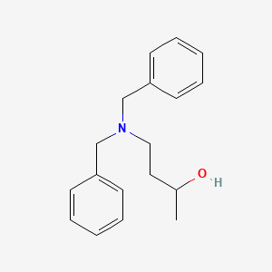 molecular formula C18H23NO B3323936 4-(Dibenzylamino)butan-2-ol CAS No. 177550-45-7