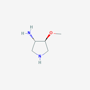 (3S,4S)-4-Methoxypyrrolidin-3-amine