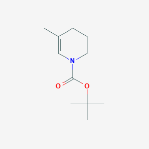 molecular formula C11H19NO2 B3324029 tert-Butyl 5-methyl-3,4-dihydropyridine-1(2H)-carboxylate CAS No. 178172-28-6