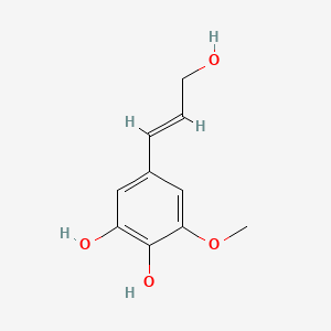 molecular formula C10H12O4 B3324037 5-Hydroxyconiferyl alcohol CAS No. 1782-47-4
