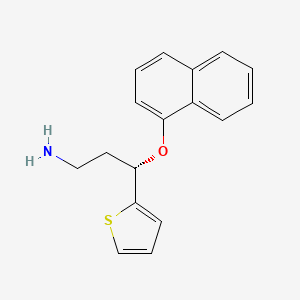 molecular formula C17H17NOS B3324045 (S)-Norduloxetine CAS No. 178273-35-3