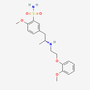 molecular formula C19H26N2O5S B3324107 Unii-Q880gqs7CN CAS No. 1799280-05-9