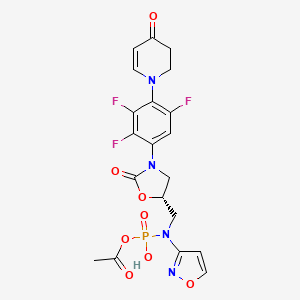 molecular formula C20H18F3N4O8P B3324143 Unii-cjz0KB5903 CAS No. 1807497-11-5