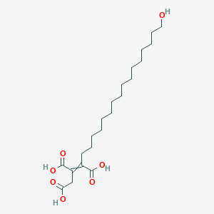 B3324225 19-Hydroxynonadec-2-ene-1,2,3-tricarboxylic acid CAS No. 181514-10-3