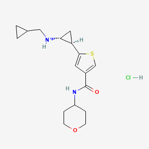 molecular formula C17H25ClN2O2S B3324257 Lvm0PK6ihg CAS No. 1818252-53-7