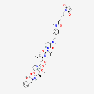 molecular formula C58H87N7O11 B3324263 Unii-LG6T6UG2AS CAS No. 1820882-94-7