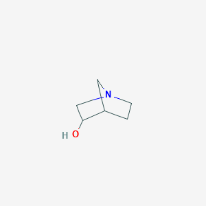 molecular formula C6H11NO B3324287 1-Azabicyclo[2.2.1]heptan-3-OL CAS No. 1821771-41-8