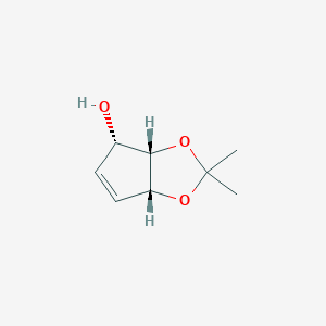 (3aS,4S,6aR)-2,2-Dimethyl-3a,6a-dihydro-4H-cyclopenta[d][1,3]dioxol-4-ol