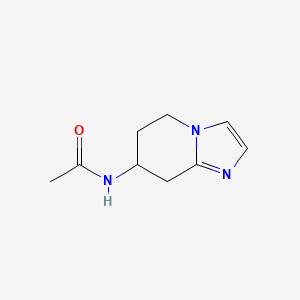 N-(5,6,7,8-Tetrahydroimidazo[1,2-a]pyridin-7-yl)acetamide