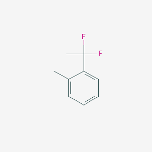 molecular formula C9H10F2 B3324539 1-(1,1-Difluoroethyl)-2-methylbenzene CAS No. 1889024-52-5