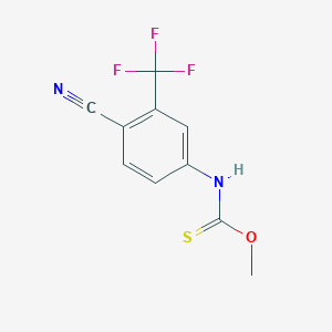 molecular formula C10H7F3N2OS B3324562 Unii-Q6F84UZ2HZ CAS No. 1895865-10-7