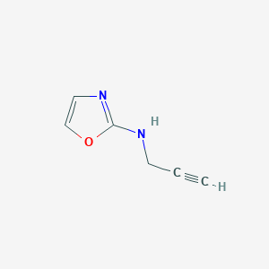 molecular formula C6H6N2O B3324564 N-(Prop-2-yn-1-yl)oxazol-2-amine CAS No. 1899056-77-9