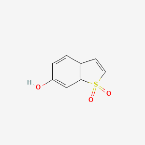 molecular formula C8H6O3S B3324611 6-Hydroxybenzo[B]Thiophene 1,1-Dioxide CAS No. 19163-43-0