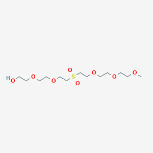 molecular formula C13H28O8S B3324616 m-PEG3-砜-PEG2-OH CAS No. 1919045-00-3