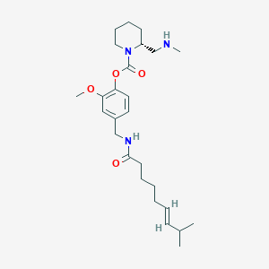molecular formula C26H41N3O4 B3324628 UNII-KRJ8H9BOG7 component BXAQOVOOXOHMFY-ICKBMGCOSA-N CAS No. 1931116-86-7