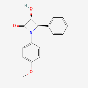 (3R,4R)-3-Hydroxy-1-(4-methoxyphenyl)-4-phenylazetidin-2-one
