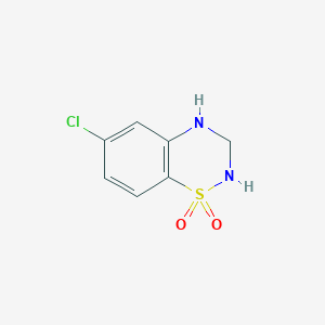 6-Chloro-3,4-dihydro-2H-benzo[e][1,2,4]thiadiazine 1,1-dioxide