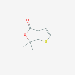molecular formula C8H8O2S B3324728 6,6-Dimethylthieno[2,3-c]furan-4(6H)-one CAS No. 1951483-73-0