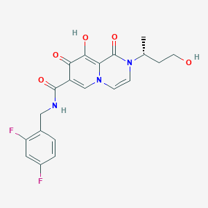 molecular formula C20H19F2N3O5 B3324811 Unii-XM665LD5AD CAS No. 1973402-05-9