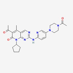 molecular formula C26H31N7O3 B3324814 Unii-ect33K4N55 CAS No. 1974279-20-3