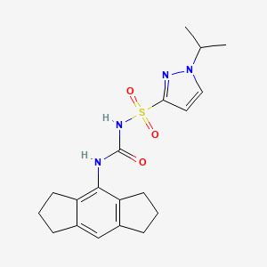 molecular formula C19H24N4O3S B3324884 Inzomelid CAS No. 1995067-59-8