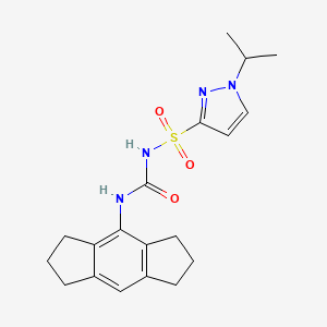 molecular formula C19H24N4O3S B3324884 Emlenoflast CAS No. 1995067-59-8