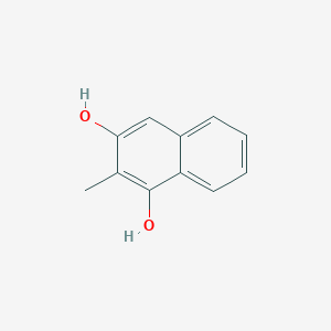 molecular formula C11H10O2 B3324911 2-甲基萘-1,3-二醇 CAS No. 20034-31-5