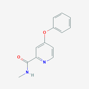 molecular formula C13H12N2O2 B3324915 N-Methyl-4-phenoxy-2-pyridinecarboxamide CAS No. 2004659-85-0