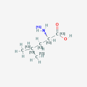 molecular formula C6H13NO2 B3324991 L-Isoleucine-13C6,15N CAS No. 202406-52-8