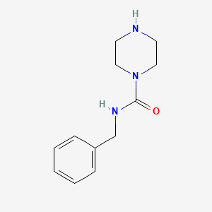 molecular formula C12H17N3O B3325009 N-benzylpiperazine-1-carboxamide CAS No. 202819-47-4