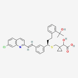 molecular formula C35H36ClNO4S B3325065 alpha Hydroxy montelukast CAS No. 2045402-27-3