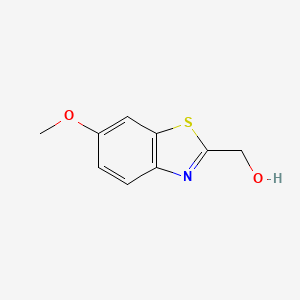 molecular formula C9H9NO2S B3325072 (6-Methoxybenzo[d]thiazol-2-yl)methanol CAS No. 205181-83-5