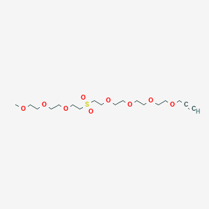 molecular formula C18H34O9S B3325118 m-PEG3-Sulfone-PEG4-propargyl CAS No. 2055041-02-4