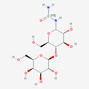 B3325359 Stable-isotope labeled lactose ureide CAS No. 210408-00-7