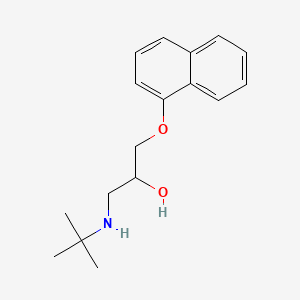 B3325400 1-(1-Naphthyloxy)-3-(tert-butylamino)-2-propanol CAS No. 2116-22-5