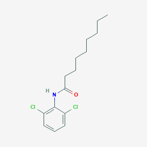 molecular formula C15H21Cl2NO B332550 N-(2,6-dichlorophenyl)nonanamide 