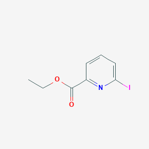 molecular formula C8H8INO2 B3325581 Ethyl 6-iodopyridine-2-carboxylate CAS No. 216444-19-8