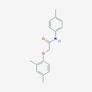 molecular formula C17H19NO2 B332570 2-(2,4-dimethylphenoxy)-N-(4-methylphenyl)acetamide 