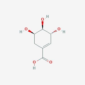 molecular formula C7H10O5 B3325707 Epishikimic acid CAS No. 21967-35-1