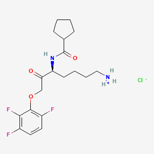 molecular formula C19H26ClF3N2O3 B3325780 Unii-7yfe8P1837 CAS No. 2211981-77-8