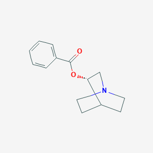 molecular formula C14H17NO2 B3325799 (S)-3-(Benzoyloxy)quinuclidine CAS No. 221671-41-6