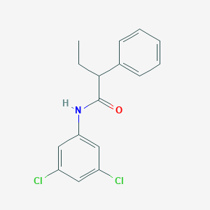 molecular formula C16H15Cl2NO B332582 N-(3,5-dichlorophenyl)-2-phenylbutanamide 