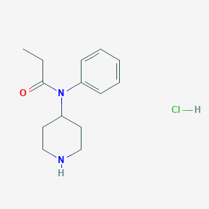 molecular formula C14H21ClN2O B3325871 Unii-qzn69FF3RF CAS No. 22352-81-4