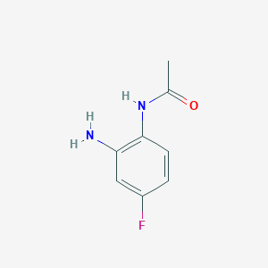 molecular formula C8H9FN2O B3325885 N-(2-Amino-4-fluorophenyl)acetamide CAS No. 22380-13-8